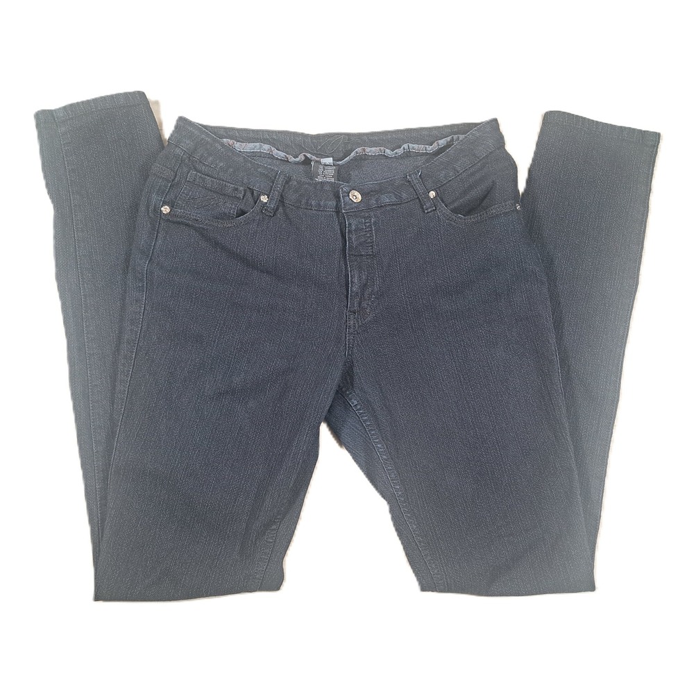 PZI Jeans Black Jeans Womens Size 14/36 Stretch Denim‎